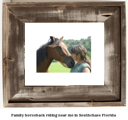 family horseback riding near me in Southchase, Florida